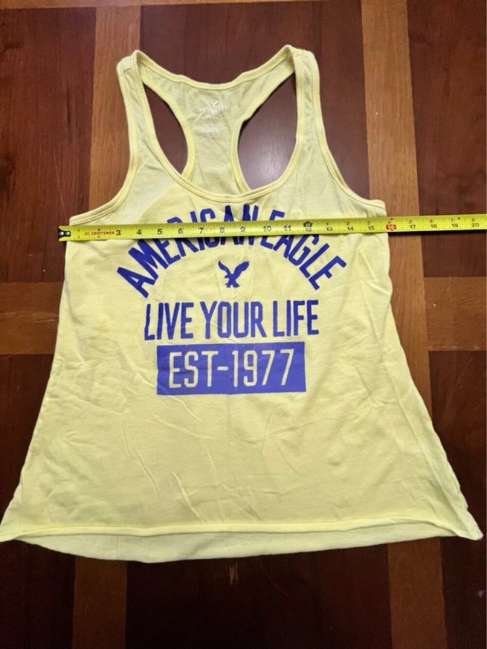 American Eagle Racerback Tank Top Size Medium - Picture 6 of 6